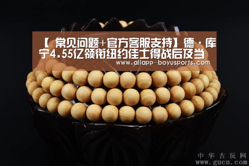 【 常见问题+官方客服支持】德·库宁4.55亿领衔纽约佳士得